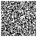 QR code with B & B Fitness contacts