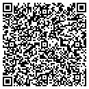 QR code with B & C Nursery contacts
