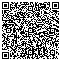 QR code with B & B Birders contacts