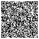 QR code with B & E Septic Systems contacts