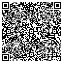 QR code with B & J Meat Processing contacts