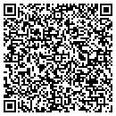 QR code with B & M Transportation contacts