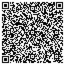QR code with B& B Taxidermy contacts