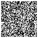 QR code with B B D Taxidermy contacts