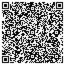 QR code with B & B Taxidermy contacts