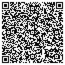 QR code with P R Plus contacts