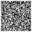 QR code with B & D Upholstery contacts