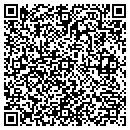 QR code with S & J Printing contacts