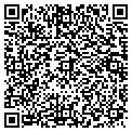 QR code with D K H contacts