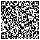 QR code with 3 D Academy contacts