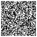 QR code with 3 Cross Tri contacts