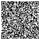 QR code with B & B Concrete Pumping contacts