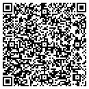QR code with 3 Square Feet LLC contacts