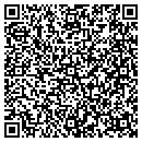 QR code with E & M Development contacts