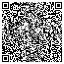 QR code with B & C Land Co contacts