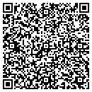 QR code with H P Racing contacts