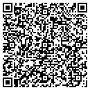 QR code with B & E Properties contacts