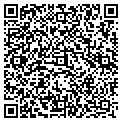 QR code with H & D Farms contacts