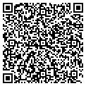 QR code with B & C Charter contacts