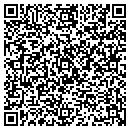 QR code with E Pearl Swanson contacts
