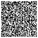 QR code with 3 Shastas Bar & Grill contacts