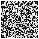 QR code with B & G Automotive contacts