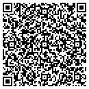 QR code with B & B Tavern contacts