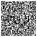 QR code with B & J Supply contacts