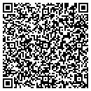 QR code with E JS Auto World contacts