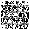 QR code with P D Plowing contacts