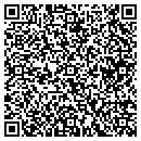QR code with E & B Heating & Air Cond contacts