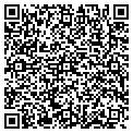 QR code with B & C Drive In contacts