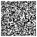 QR code with B & J Machine contacts