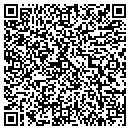 QR code with P B Tree Farm contacts