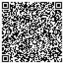 QR code with 3 D Pizza contacts