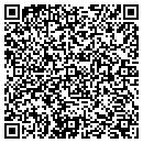 QR code with B J Subway contacts