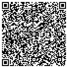 QR code with K & M Refrig & Air Condioning contacts