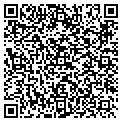 QR code with B & L Security contacts
