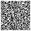 QR code with B & R Marine contacts