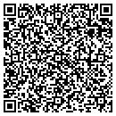 QR code with H E Everson CO contacts
