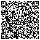 QR code with M V Paving contacts