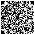 QR code with P K Avartt contacts