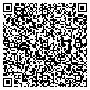 QR code with P & T Curios contacts