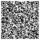 QR code with K B Express contacts