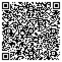 QR code with B & N Fabric & Frills contacts