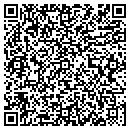 QR code with B & B Hobbies contacts