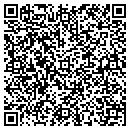 QR code with B & A Coins contacts