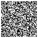 QR code with B & B Hobby Supplies contacts