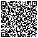 QR code with B & B Vacs contacts
