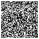 QR code with E Bennett Custom contacts